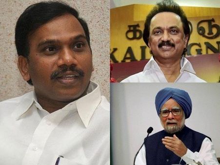 2జీ స్కాంపై మన్మోహన్ ఇలా, అలాగే చేయండి.. స్వీట్లు పంచిన స్టాలిన్