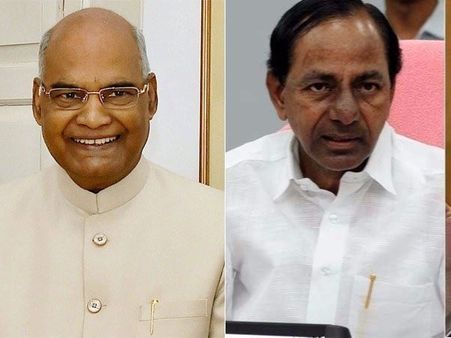 ముగింపు వేడుకల్లో.. తెలుగులో ప్రసంగాన్ని ప్రారంభించిన రాష్ట్రపతి, పద్యం చదివి వినిపించిన కేసీఆర్