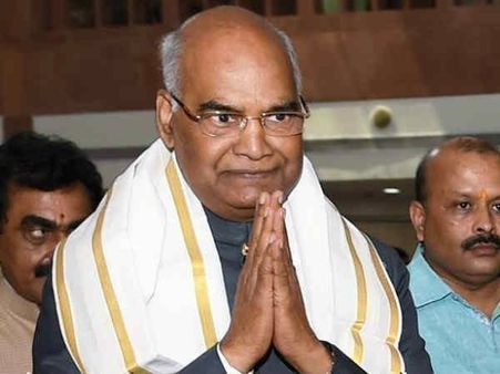 ప్రపంచ తెలుగు మహాసభలు: రాష్ట్రపతికి ఘన స్వాగతం