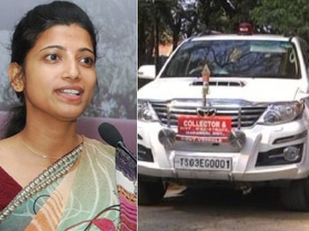 కలెక్టర్ ఆమ్రపాలిపై కోర్టు ఆగ్రహం: కారు జప్తునకు ఆదేశం