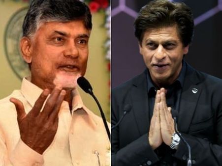 షారుక్‌పై చంద్రబాబు ప్రశంసలు: బాద్‌ షా ప్రసంగం(వీడియో)