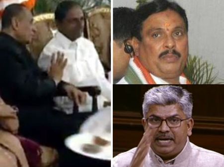 రాజ్‌భవన్‌లో ‘గవర్నర్ ఎట్ హోమ్’, బహిష్కరణకు టీ కాంగ్రెస్ నిర్ణయం, వద్దన్నా వెళ్లిన ఇద్దరు నేతలు!