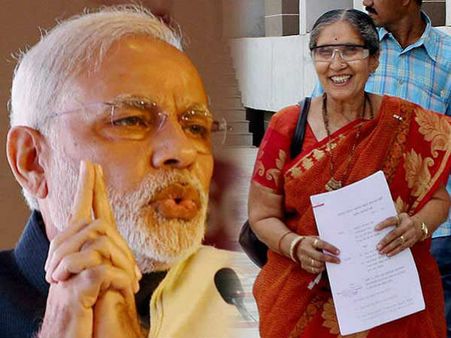 మోడీ! యశోదాకు న్యాయం చేయండి: 8రోజులుగా హైదరాబాద్ మహిళ దీక్ష