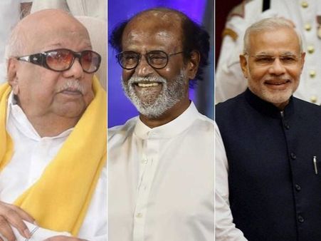 కరుణానిధిని కలవనున్న రజనీకాంత్: నిన్న మోడీ వరుసగా, ఏం జరుగుతోంది?