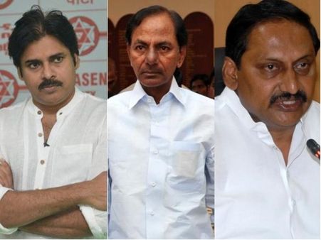 షాకింగ్: 'ప్రగతి భవన్ వద్ద పవన్ కళ్యాణ్ పడిగాపులు', కిరణ్ రెడ్డిని లాగిన జనసేనాని
