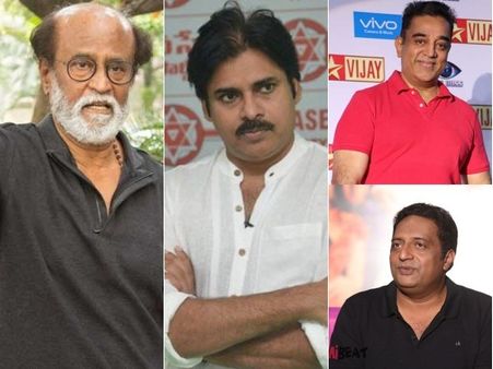 కేసీఆర్-బాబు-మోడీ 'స్టార్' ప్లాన్: పవన్ కళ్యాణ్-రజనీ వర్సెస్ కమల్ హాసన్-ప్రకాశ్ రాజ్?