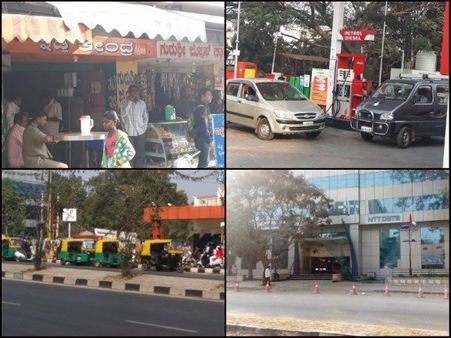 కర్ణాటక బంద్, ఊహించని మద్దతు: బెంగళూరులో బస్సులు, గోవా, మెట్రో రైలు, కన్నడ!