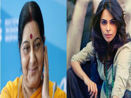 నమ్మకం ఉంది: సుష్మా స్వరాజ్ సాయం కోరిన బాలీవుడ్ నటి మల్లికా శెరావత్