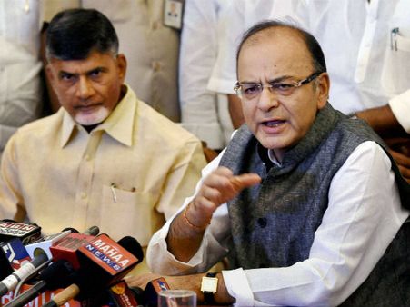 చంద్రబాబును కార్నర్ చేసిన జైట్లీ బడ్జెట్: ఏం చేస్తారు?