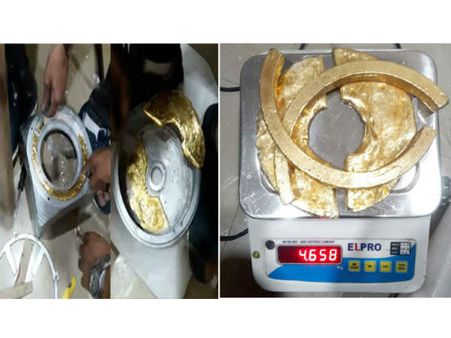 ఎలక్ట్రిక్ స్టవ్‌ల్లో బంగారం స్మగ్లింగ్...విలువెంతో తెలుసా...రూ.2 కోట్లు పైనే