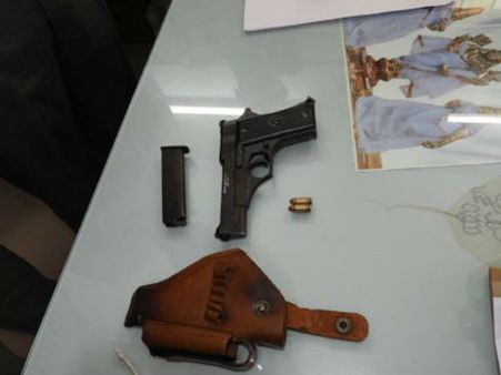 అలిపిరి వద్ద తుపాకీ కలకలం: గన్‌తోపాటు 2రౌండ్ల బుల్లెట్లు సీజ్