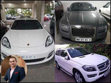 పీఎన్బీ స్కాం: 9ఖరీదైన మోడీ కార్లు సీజ్, వాటిలో రోల్స్ రాయిస్, బెంజ్..!