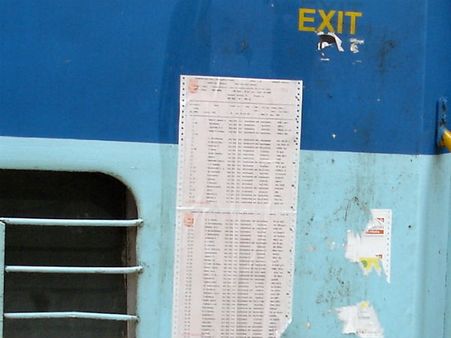 మార్చి 1 నుంచి రైలు బోగీలపై రిజర్వేషన్ చార్ట్ కనిపించదు!