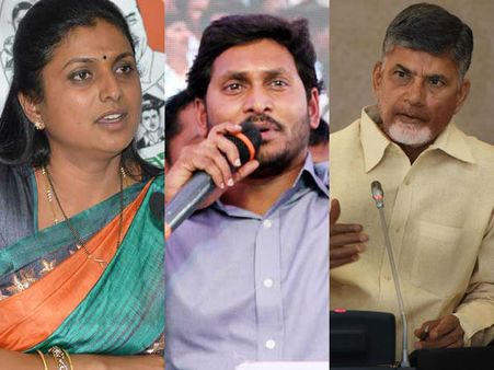 దిమ్మ తిరిగి మైండ్ బ్లాంకైంది! కేసీఆర్ కాళ్లు పట్టుకున్నావు: బాబుపై రోజా, మిథున్ సంచలనం