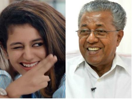 ప్రియా ప్రకాశ్ వారియర్‌ పాటపై కేరళ సిఎం స్పందన: ఇంకేం పనిలేదా అంటూ...