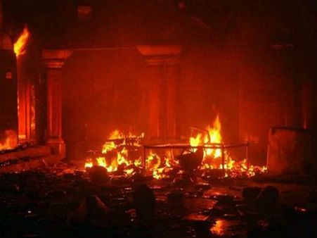 తిరుపతమ్మ తిరునాళ్లలో అగ్నిప్రమాదం,తొక్కిసలాట:తప్పిన ప్రాణనష్టం