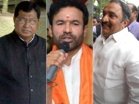 బిజెపి, టిడిపి అత్యవసర భేటీకి జానా హాజరు: ఒక్కటవుతున్నారా?