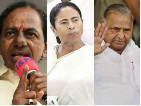వేగంగా మారుతున్న సమీకరణాలు: 'థర్డ్ ఫ్రంట్'కు ఎస్పీ సై?, కేసీఆర్, మమతల స్కెచ్ ఇదీ..