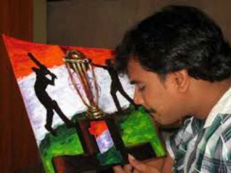 ముక్కుతోనే మంత్రముగ్ధుల్ని చేసే చిత్రరాజాలు...విచిత్ర నాసికా చిత్ర‌కారుడు ఇతడే