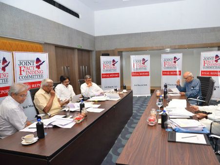 జేఎఫ్‌సి: కేంద్రం నుంచి ఏపీకి రావాల్సింది రూ.74,542 కోట్లు, లోటులో బాబుకు మద్దతుగా