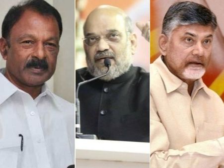 అసత్యాల అమిత్ షా, మోసకారి మోడీ, వెన్నుపోటు చంద్రబాబు: రఘువీరారెడ్డి నిప్పులు