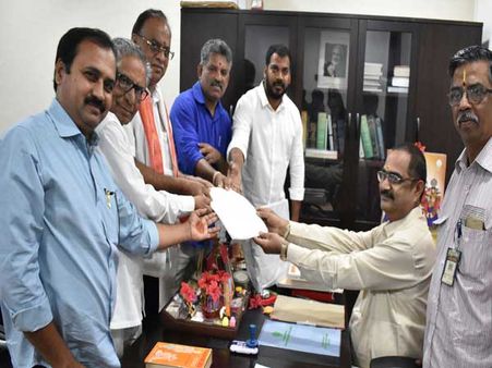 వైసిపి తరుపున రాజ్య సభకు వేమిరెడ్డి ప్రభాకర్ రెడ్డి నామినేషన్