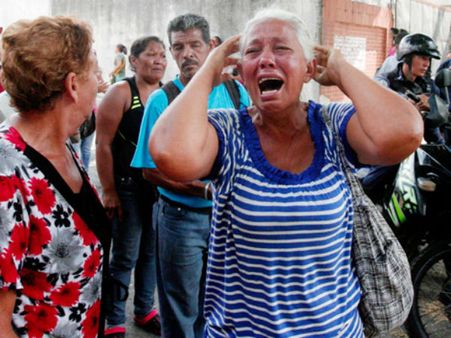 వెనిజులా జైల్లో ఘోరం: మంటల్లో 68మంది మృతి