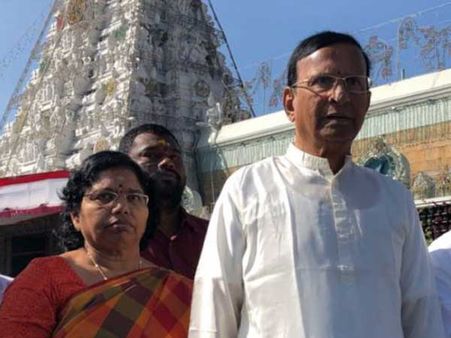 తనయుల పోటీ: గాలి సతీమణి సరస్వతమ్మకు టీడీపీ ఎమ్మెల్సీ టికెట్