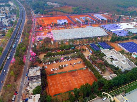 టీఆర్ఎస్ ప్లీనరీ ప్రారంభం: ఆకట్టుకుంటున్న ప్రాంగణం, కేటీఆర్ ట్వీట్