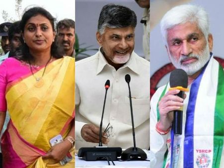 బాబుపై పోటీనా? కార్పొరేటర్‌గా గెలుస్తావా?: విజయసాయికి నక్కా సవాల్, ‘రోజా పార్ట్‌టైమ్ ఎమ్మెల్యే’