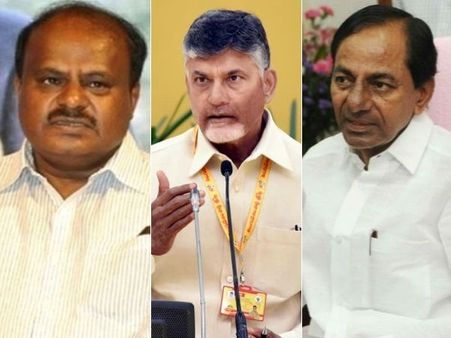 కుమార స్వామి ప్ర‌మాణ‌స్వీకారం.. సంక‌ట స్థితిలో తెలుగు ముఖ్య‌మంత్రులు..