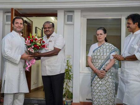 రాహుల్, సోనియాలతో భేటీ: కుమారస్వామి ఆసక్తికర వ్యాఖ్యలు