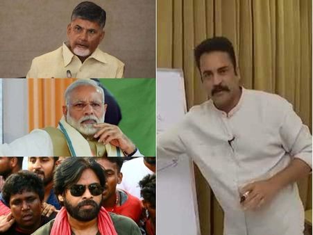 పవన్ కళ్యాణ్ 'మహాకుట్ర'-ఆపరేషన్ గరుడ: 'శివాజీతో పలికించి, బాబుగారూ! ఏం ఐడియా, సాబ్జీ'