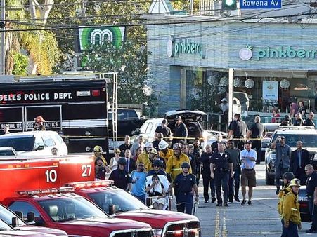 అమెరికాలో కాల్పుల కలకలం: బామ్మ మృతి, ప్రియురాలికి గాయాలు