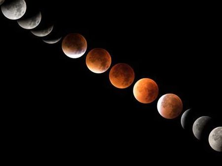 ఈ శతాబ్దంలో వచ్చే అరుదైన చంద్ర గ్రహణం: తిలకించిన ప్రపంచం