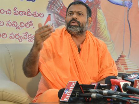 ఆహారం మానేస్తా: పరిపూర్ణానంద, 'జంతువులా ప్రవర్తించే మహేష్ కత్తి ఏపీకీ వద్దు'