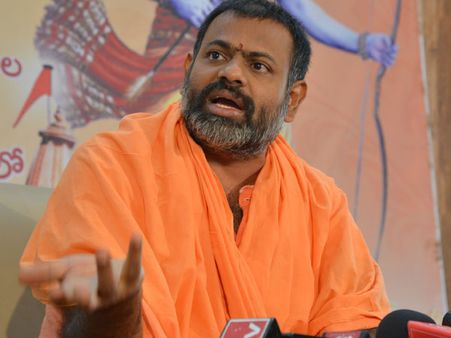 న్యాయం జరుగుతుంది, అనుమతిస్తే యాత్ర: బహిష్కరణపై పరిపూర్ణానందస్వామి