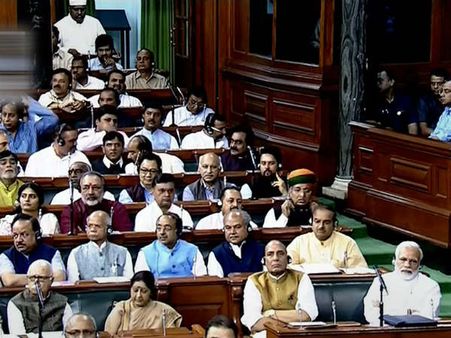 పార్ల‌మెంట్ సాక్షిగా మోడీని నిల‌దీసిని టీడిపి...!!