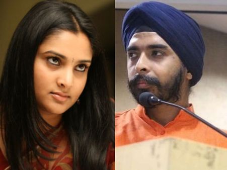 'మోడీకి అల్లుడు, సోనియాకు కోడలు': రమ్య వర్సెస్ తేజిందర్ (వీడియోలు)