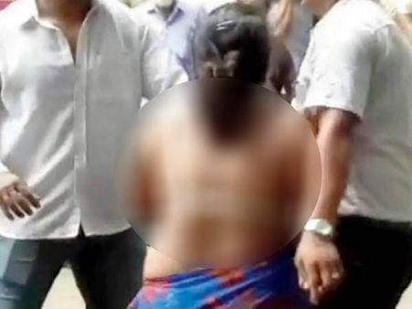 కిలాడీ లేడీలు: అరెస్టు తప్పించుకునేందుకు బట్టలు విప్పారు