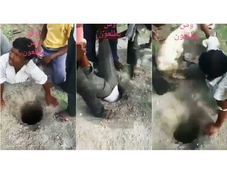 బోరుబావిలో మేకపిల్ల: ప్రాణాలకు తెగించి కాపాడారు, ప్రపంచ వ్యాప్తంగా ప్రశంసలు(వీడియో)