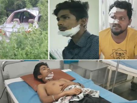 హరికృష్ణ కారు ప్రమాదం: పట్టించుకోవడం లేదంటూ బాధిత యువకుల ఆవేదన