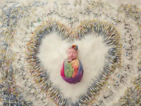 హర్ట్ బ్రేకింగ్ మిరాకిల్ బేబీ: చిన్నారి చుట్టూ 1616 సిరంజీలు, ఎందుకంటే?