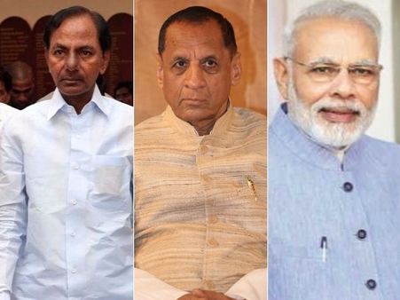 గవర్నర్‌ను కలిసిన కేసీఆర్: కీలక అంశాలపై చర్చ, రేపు ఢిల్లీకి సీఎం, 3రోజులు అక్కడే, పీఎంతో భేటీ