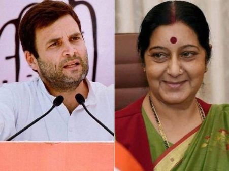 ఆశ్చర్యం, చైనా శక్తి ముందు సుష్మా స్వరాజ్ తలొంచారు: రాహుల్ గాంధీ