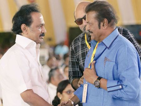 మిమ్మల్ని సీఎంగా చూడాలనుకుంటున్నా: స్టాలిన్‌తో మోహన్ బాబు