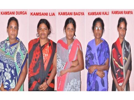 బాలికల అక్రమ రవాణా: ఐదుగురు మహిళలు అరెస్ట్