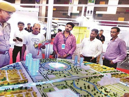 రాజస్థాన్ స్మార్ట్‌ సిటీ ఎక్స్‌పోలో...స్పెషల్ అట్రాక్షన్ గా ఎపి అమరావతి స్టాల్