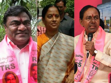 కేసీఆర్ ఫాంహౌస్ చర్చలు: బాబు మోహన్‌, ఓదేలుకు బుజ్జగింపు, సురేఖ, దానంపైనా..