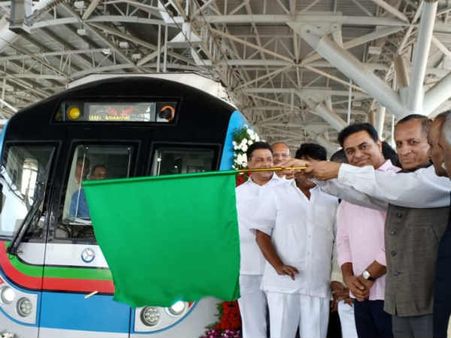 అమీర్‌పేట్-ఎల్బీనగర్ మెట్రో రైలు ప్రారంభం...పూర్తి వివరాలు మీకోసం